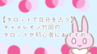 タロット初心者 おすすめ キャメレオン